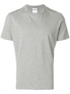 Valentino Rockstud-embellished T-shirt - Grey