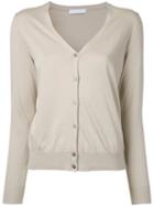 Estnation V-neck Cardigan, Women's, Size: 38, Nude/neutrals, Cotton