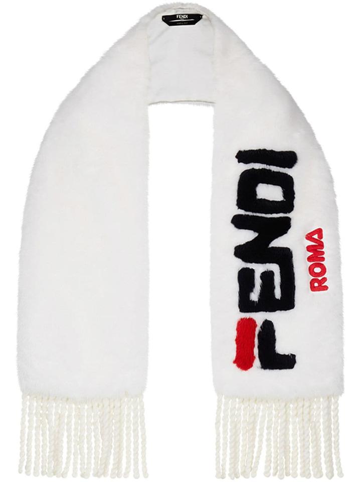 Fendi W.scarf - White