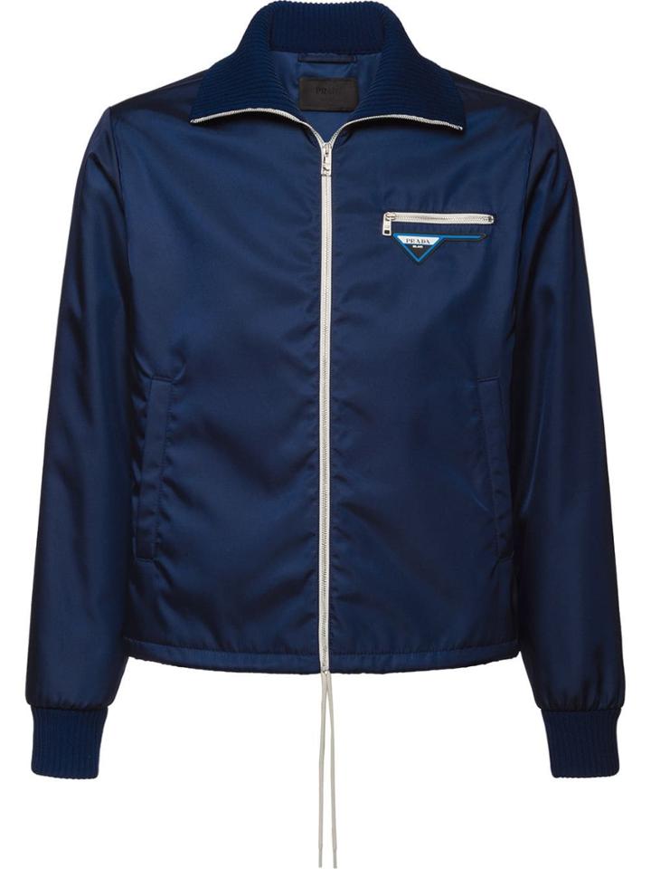 Prada Gabardine Jacket - Blue