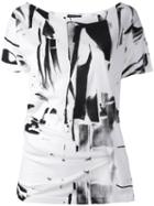 Ann Demeulemeester 'lucian' T-shirt, Women's, Size: 36, White, Cotton