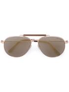 Tom Ford Eyewear Sean Pilot Sunglasses - Metallic