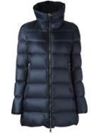 Moncler 'torcyn' Padded Coat, Women's, Size: 2, Blue, Polyamide/cashmere/goose Down