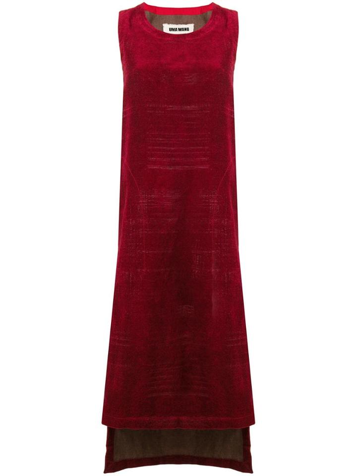 Uma Wang Uma Wang Uw5038l11a8 Uw700 Red Natural (vegetable)->cotton