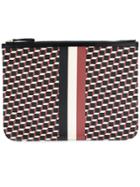 Pierre Hardy 'canvas Cube' Clutch - Red