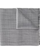 Paul Smith Checked Scarf, Men's, Black, Silk/polyester/viscose/acetate