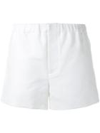 Marni City Shorts, Women's, Size: 38, White, Cotton