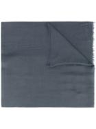 Draped Scarf - Men - Modal - One Size, Grey, Modal, Emporio Armani