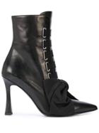 Tabitha Simmons Farren Bow-detail Boots - Black