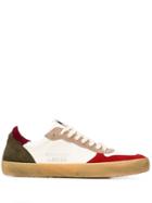 Philippe Model Lakers Vintage Washed Mixage Sneakers - Red
