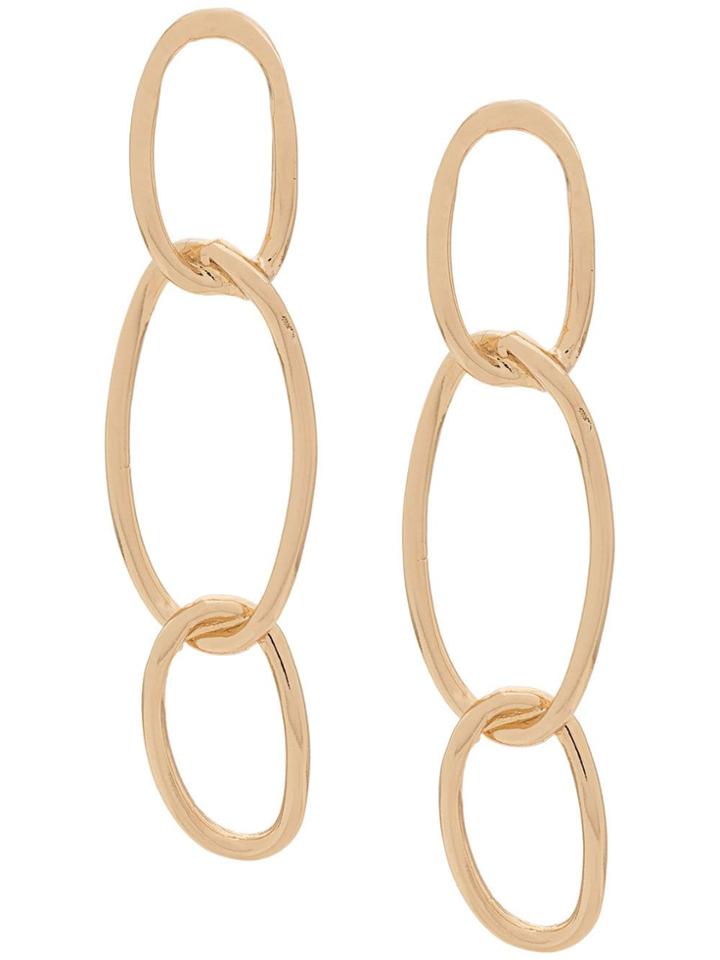 Federica Tosi Loop Earrings - Gold