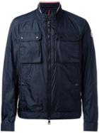 Moncler Multi-pocket Sport Jacket, Men's, Size: 4, Blue, Polyimide