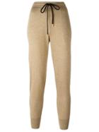 Markus Lupfer Metallic (grey) Sweatpants, Women's, Size: Small, Cotton/metallic Fibre