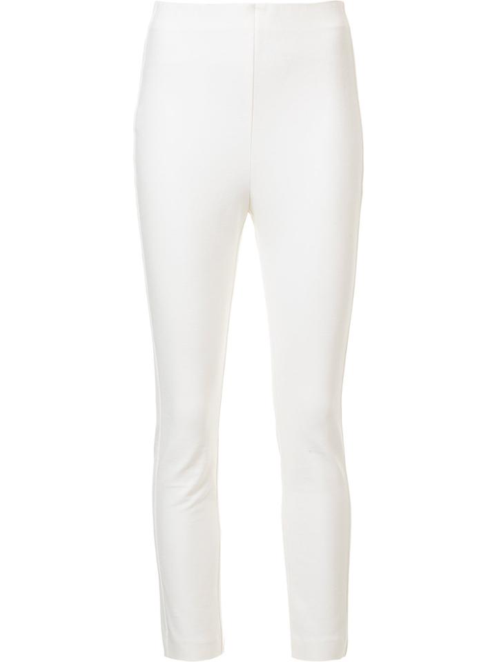 Derek Lam 10 Crosby Back Zip Legging - White