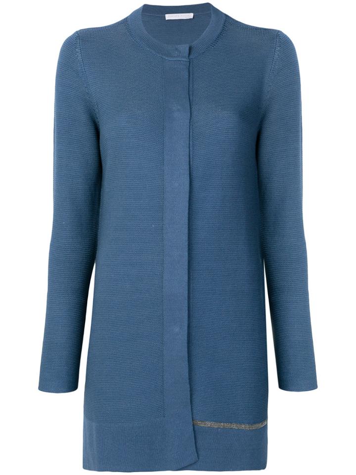 Fabiana Filippi Long Cardigan - Blue
