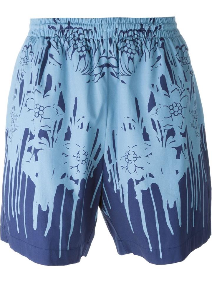 Alexander Mcqueen Floral Prnt Swim Shorts
