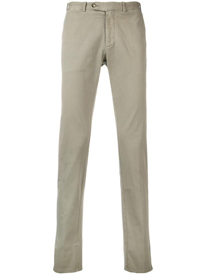 Borrelli Straight Leg Chinos - Neutrals