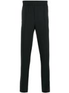 Neil Barrett Skinny Fit Tailored Trousers, Men's, Size: 52, Black, Cotton/polyester/spandex/elastane/wool