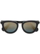 Moncler Eyewear Round-frame Sunglasses - Black