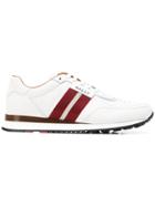 Bally Side Striped Sneaker - White