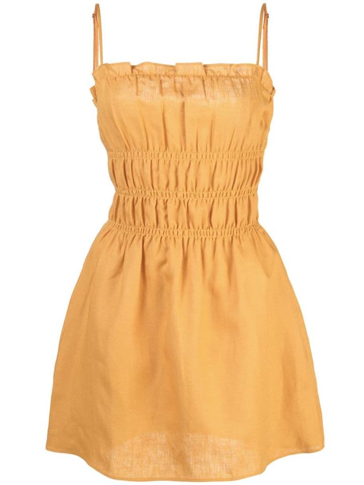 Reformation Tabatha Dress - Yellow