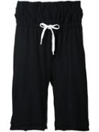 First Aid To The Injured - Haemin Shorts - Unisex - Cotton - 5, Black, Cotton