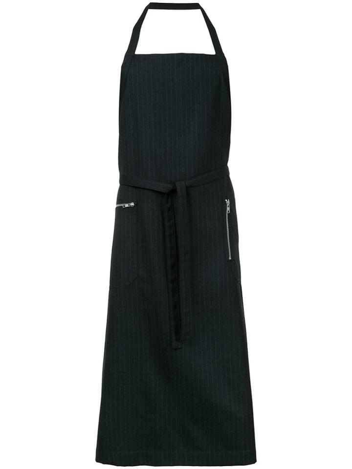 Comme Des Garçons Vintage Pinstripe Apron - Grey