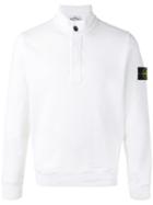 Stone Island - Turtle Neck Jumper - Men - Cotton - Xxl, White, Cotton