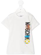 Moschino Kids Logo Print T-shirt, Boy's, Size: 12 Yrs, White