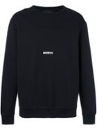 Misbhv Round Neck Sweatshirt, Men's, Size: Small, Black, Cotton