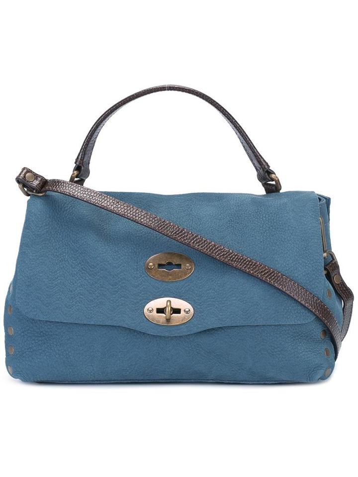 Zanellato Small 'postina' Tote, Women's, Blue