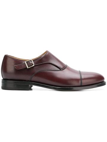 Berwick Shoes Monk Shoes - Red