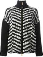 Emanuel Ungaro Chevron Pattern Zip Jacket