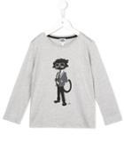 Karl Lagerfeld Kids 'krazy Party' T-shirt, Boy's, Size: 6 Yrs, Grey