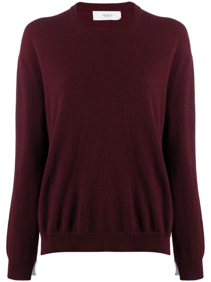 Pringle Of Scotland Cashmere Relaxed Fit Jumper - Red