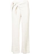 Simon Miller Hatton Tie Detail Trousers - White