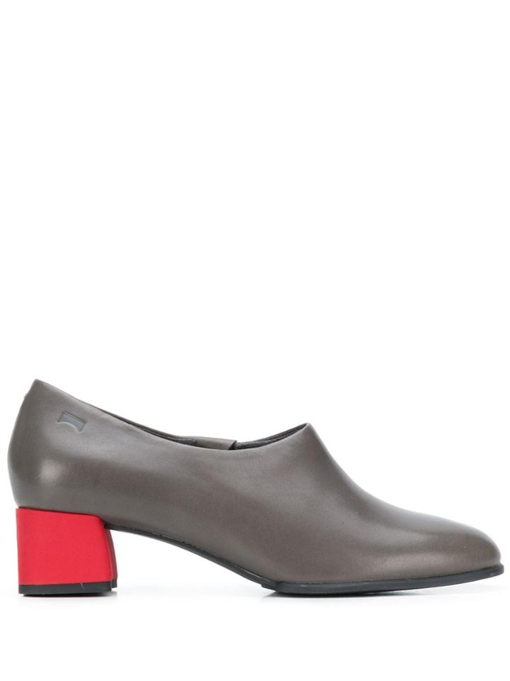 Camper Katie Block Heel Pumps - Grey