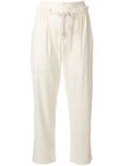 See By Chloé Drawstring Waist Trousers - White