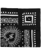 Dolce & Gabbana Paisley Print Bandana - Black