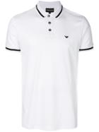 Emporio Armani Signature Polo Shirt - White