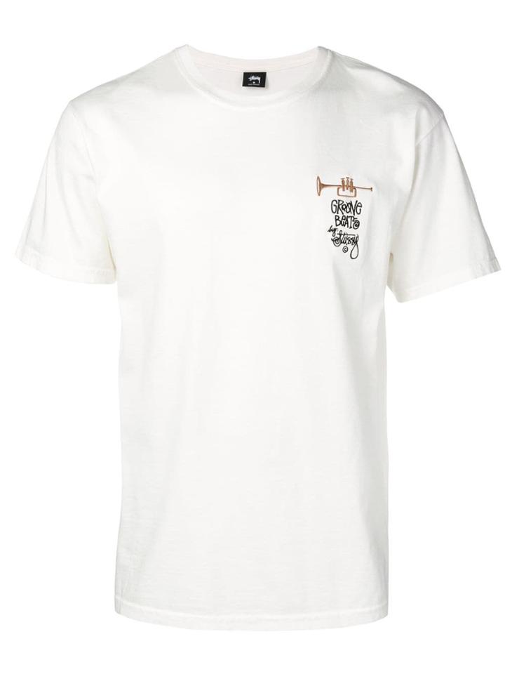Stussy Groove Beats T-shirt - White