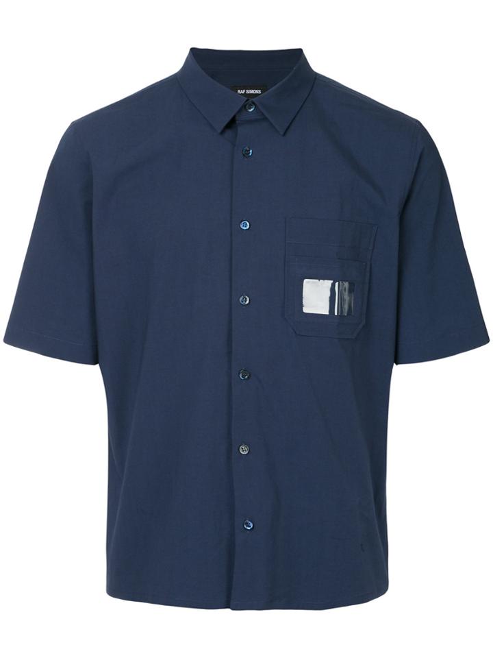 Raf Simons Pocket Patch Shirt - Blue