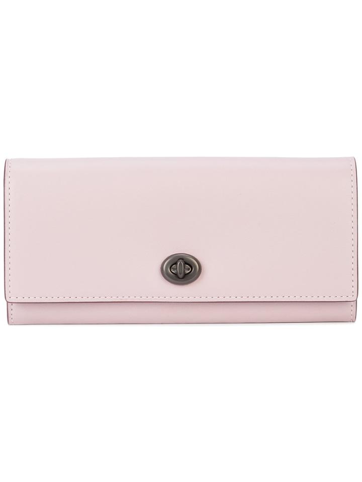 Coach Envelope Wallet - Pink & Purple