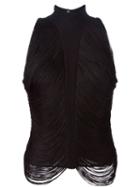 Thierry Mugler Vintage Fringed Top