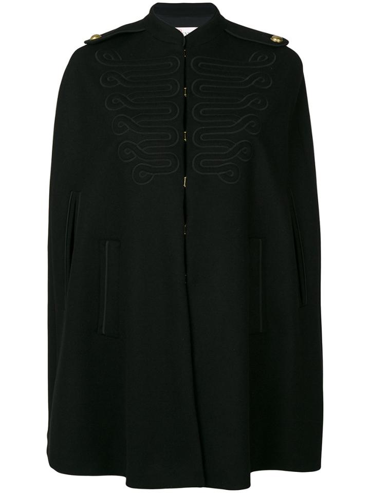 Red Valentino Shoulder Straps Cap - Black