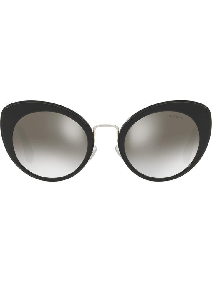 Miu Miu Eyewear Round Sunglasses - Grey