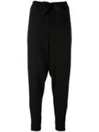 Marni - Track Trousers - Women - Polyester/acetate - 42, Black, Polyester/acetate