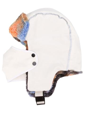 A.a. Spectrum Shearling Lining Hat - White