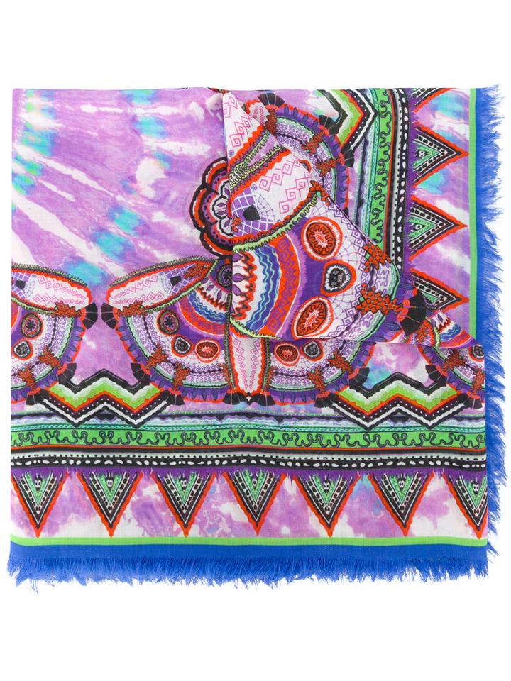 Roberto Cavalli Printed Scarf, Women's, Modal