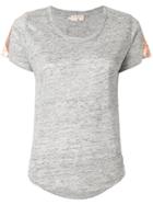 Cotélac Metallic Detail T-shirt - Grey